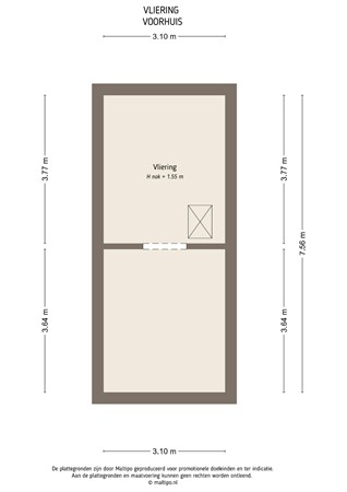 Floorplan - Stoepstraat 5, 4184 CG Opijnen